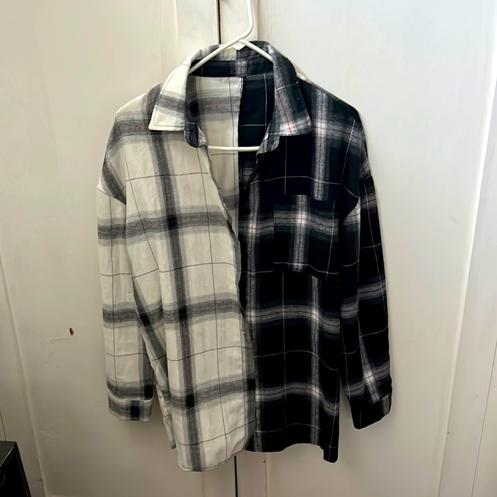 Oversized Amazon flannel